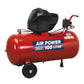 Sealey Air Compressor 100L V-Twin Direct Drive 3hp Oil Free SAC10030F