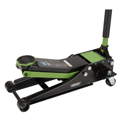 Draper 3T Trolley Jack Green TJ3000G - 28485