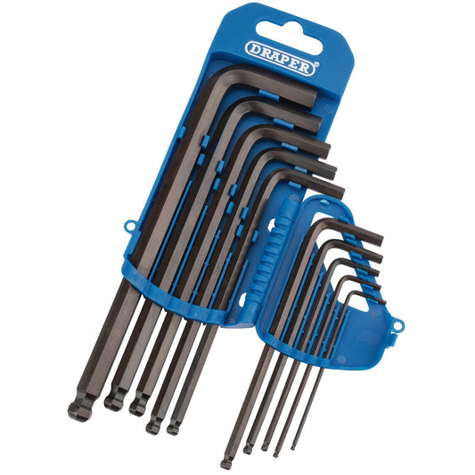 Draper Metric Hexagon and Ball End Hexagon Key Set (10 Piece) - 33694