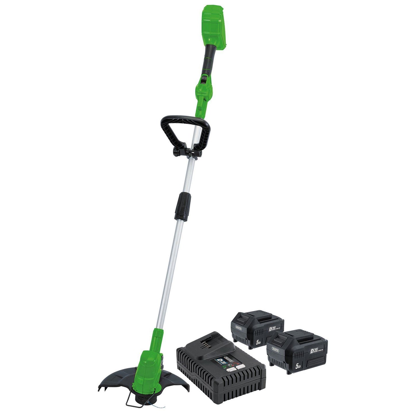 Draper D20 40V Grass Trimmer with Battery and Fast Charger D20/PTK CG - 94580