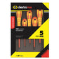 CK Tools DextroVDE Screwdriver Set of 5 PH/SL T49182D