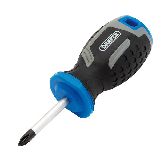 Draper Phillips Soft Grip Screwdriver, PH1 x 38mm