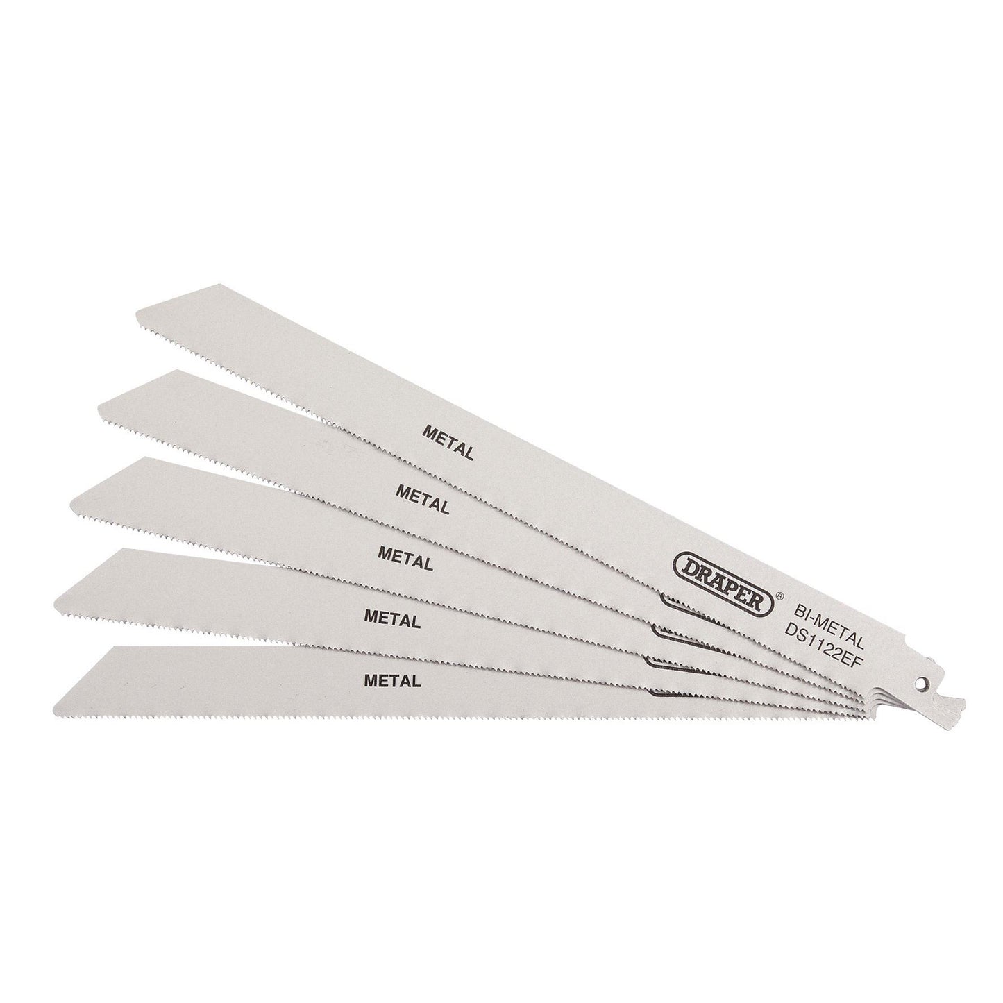 Draper Recip Saw Blade 5Pcs - S1122Ef DS1122EF