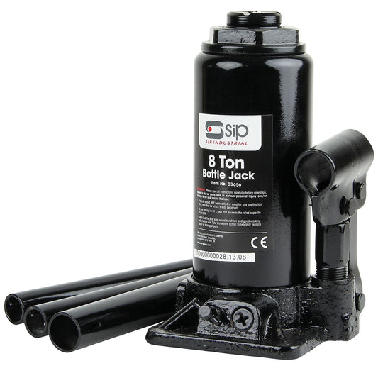 SIP Industrial 8 TON Bottle Jack