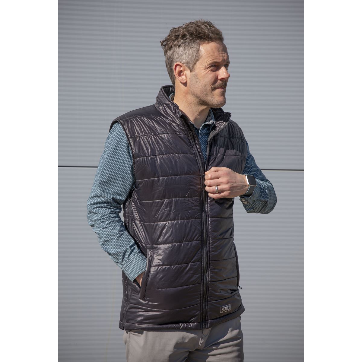 Sealey 5V Heated Puffy Gilet - 44" to 52" Chest with Power Bank 20Ah HG02KIT