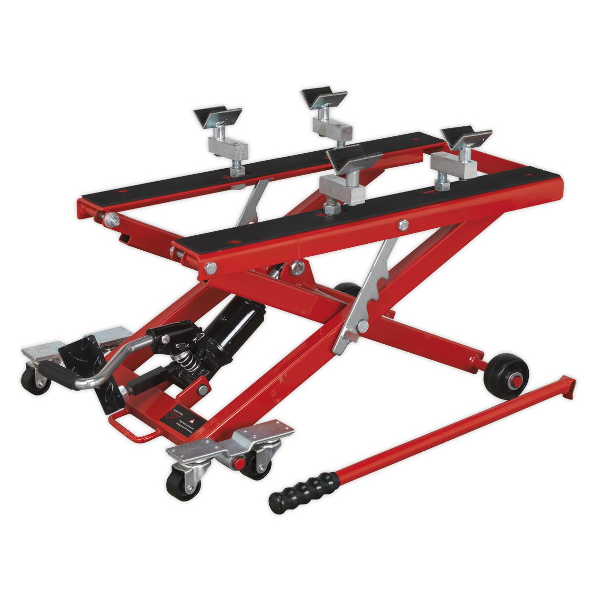 Sealey Motorcycle & Quad Scissor Lift 500kg Capacity Hydraulic MC4500