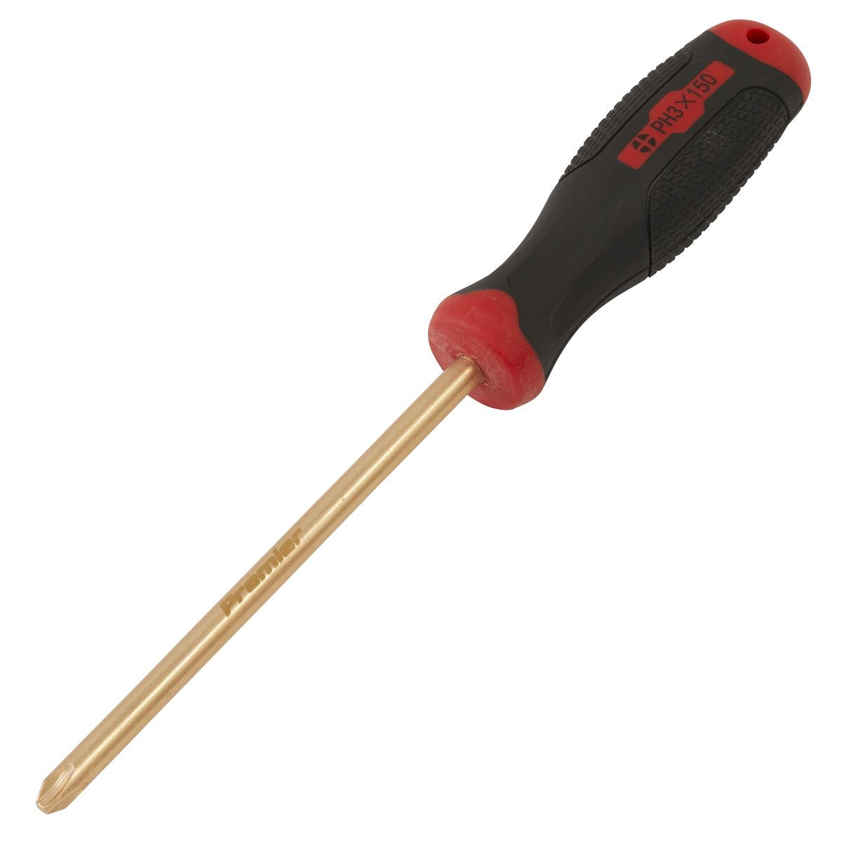 Sealey Premier Screwdriver Phillips #3 x 150mm - Non-Sparking NS098