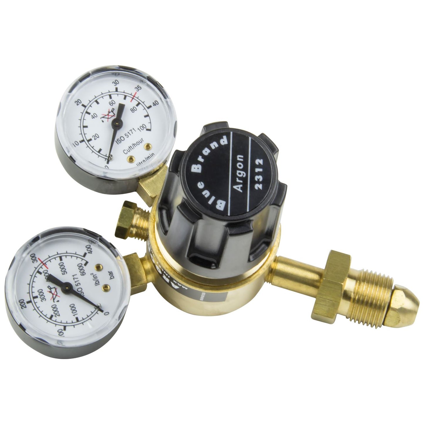 SIP Industrial Gas Bottle Regulator with Content Gauges