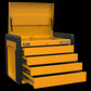 Sealey Superline Pro 4-Drawer Push-to-Open Topchest with Ball-Bearing Slides - Orange APPD4O