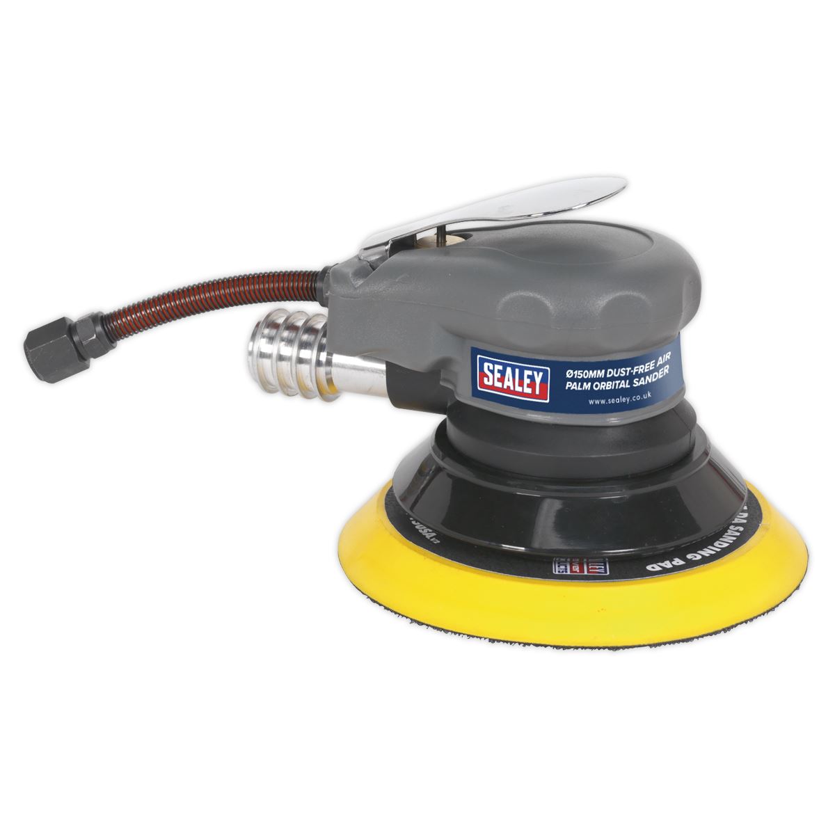 Sealey Air Palm Orbital Sander 150mm Dust-Free SA09