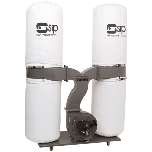 SIP Industrial 3HP Double Bag Dust Collector
