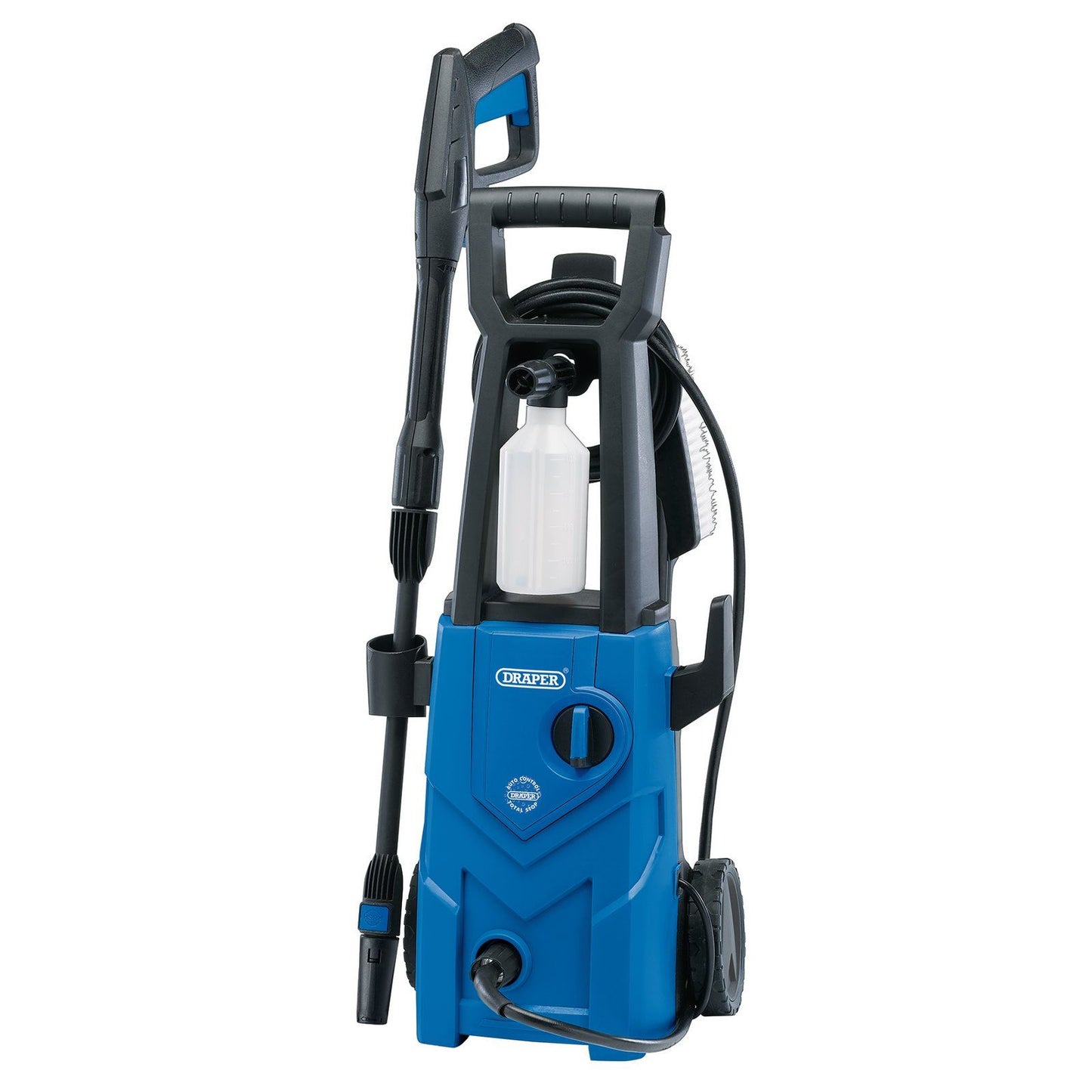 Draper 98676 230V Pressure Washer (135bar) Lightweight With 5 Metre Cable