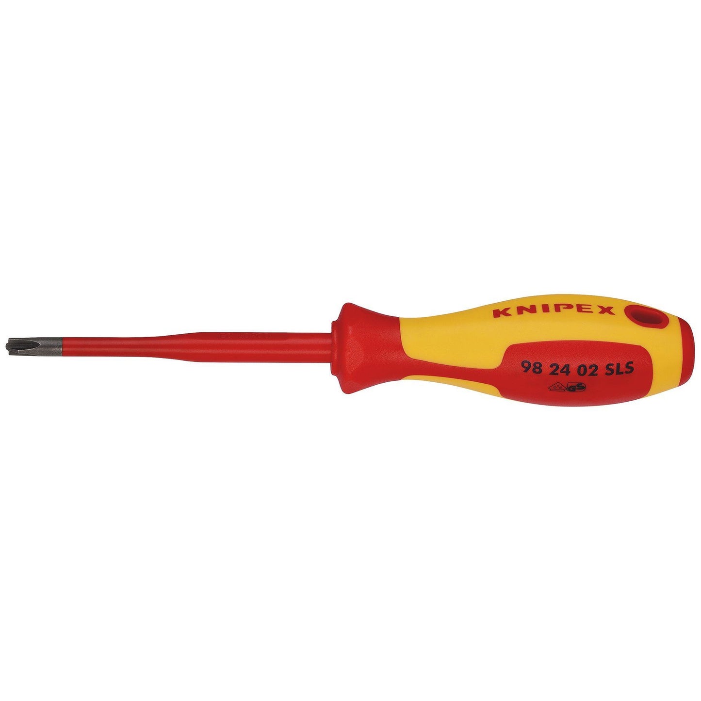 KNIPEX 98 24 02 SLS VDE Insulated Plus/Minus Screwdriver, PH/S2 x 100mm