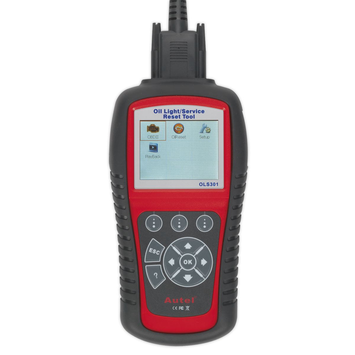 Sealey Autel EOBD Code Reader - Oil & Service Reset Tool OLS301