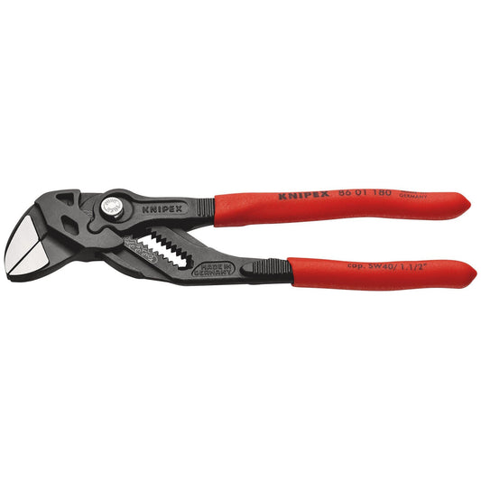 KNIPEX 86 01 180 SB Pliers Wrench, 180 mm