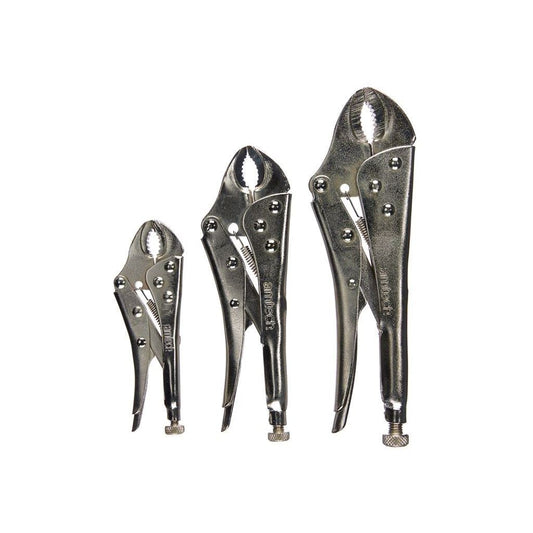 Heavy Duty Mole Grips Locking Grip Pliers 5" (125mm) 7" (175mm) 10" (250mm) - C1670