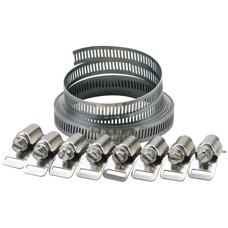 Draper 12mm Wide Hose Clamp Set