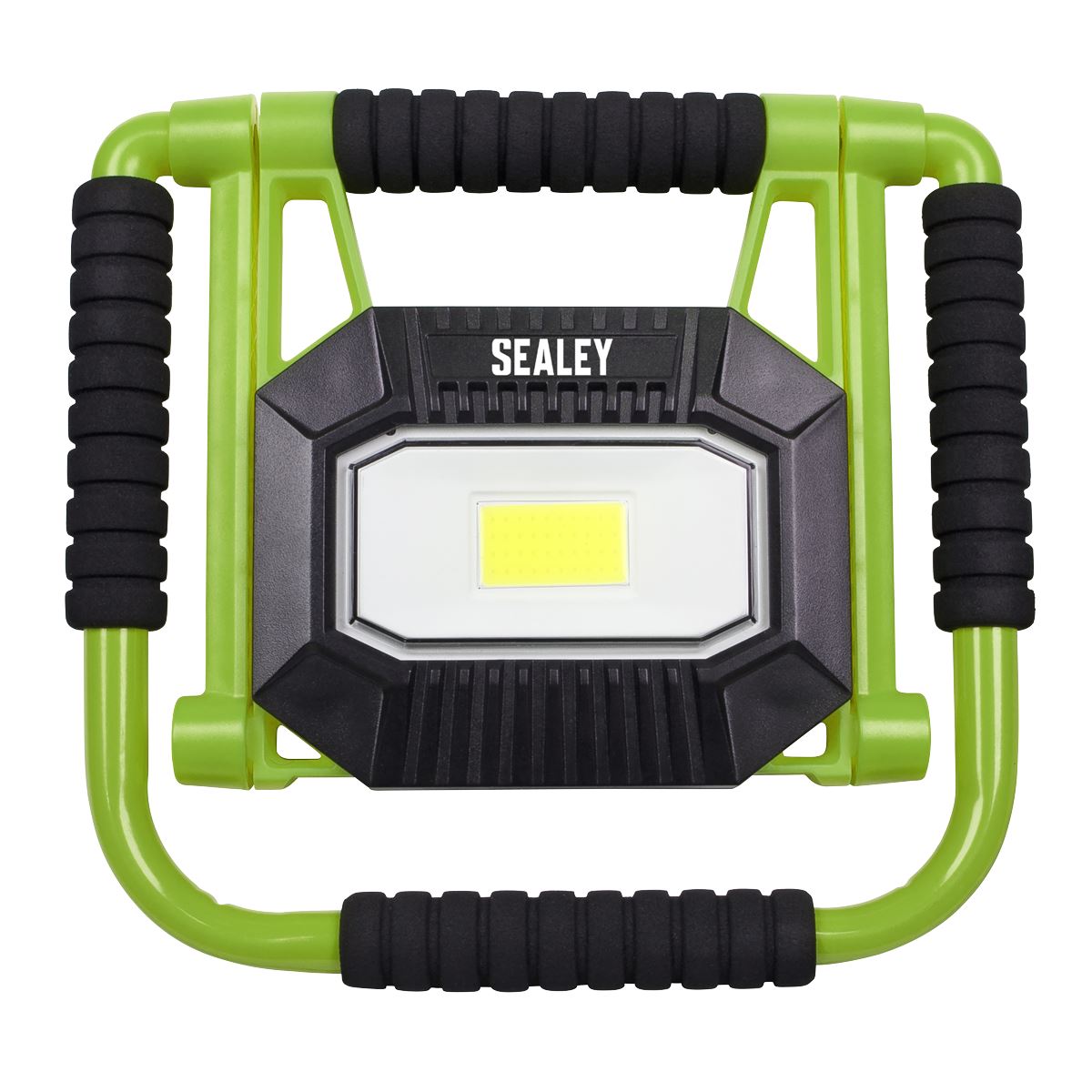 Sealey R/Charge Portable Fold Flat Floodlight 20W COB LED Li-ion LEDFL20W