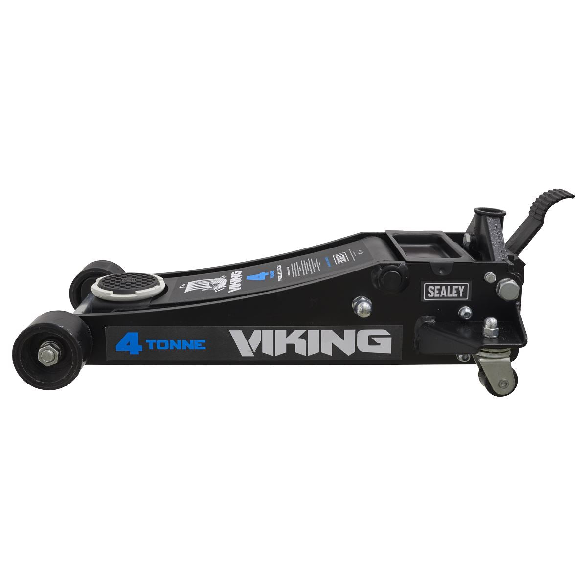 Sealey Viking Tyre Bay Trolley Jack 4 tonne Low Entry w/ Rocket Lift 4040TB