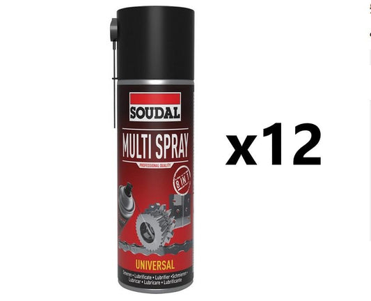 Soudal 12x Multi-Spray (400ml) NONEU Tracked