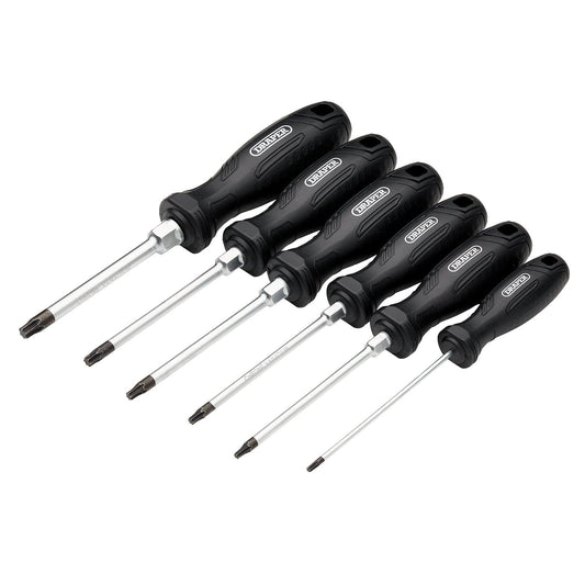 Draper TX-STAR Hard Grip Screwdriver Set (6 Piece)