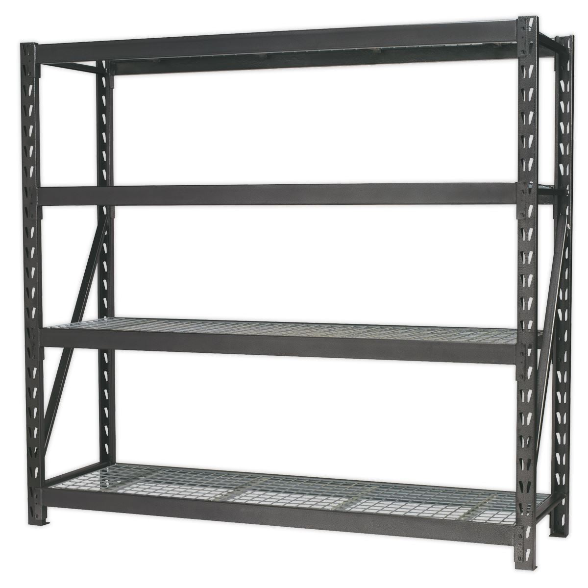 Sealey HD Racking Unit with 4 Mesh Shelves 640kg Cap/Level AP6572