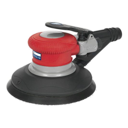 Sealey Air Palm Random Orbital Sander 150mm Dust-Free Self Contd GSA06