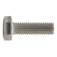 Sealey Stainless Steel Hex Head Set Screw DIN 933, M8 X 25 A2 - Pack of 50 S825S