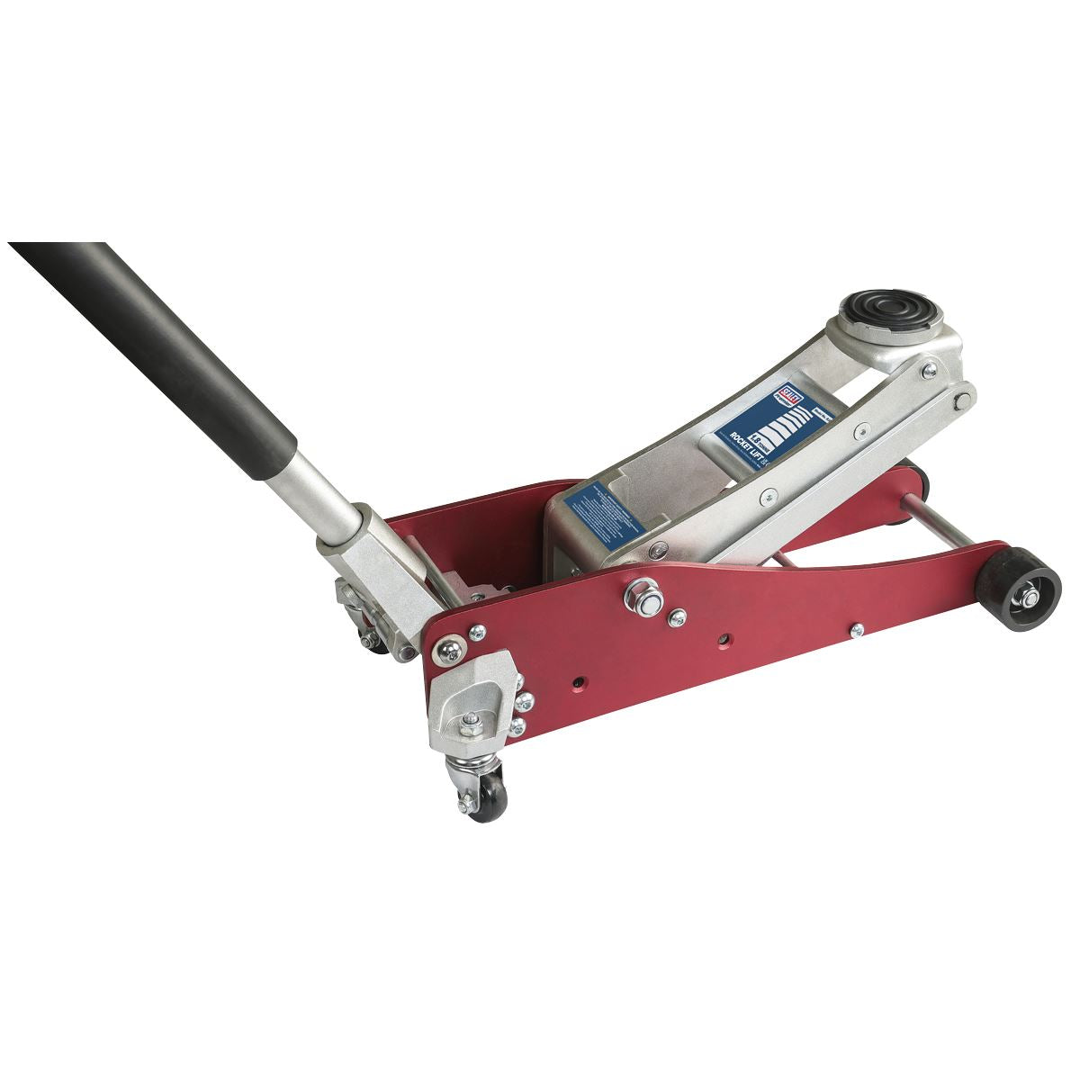 Premier Trolley Jack 1.8 Tonne Low Profile Aluminium Rocket Lift RJA1800