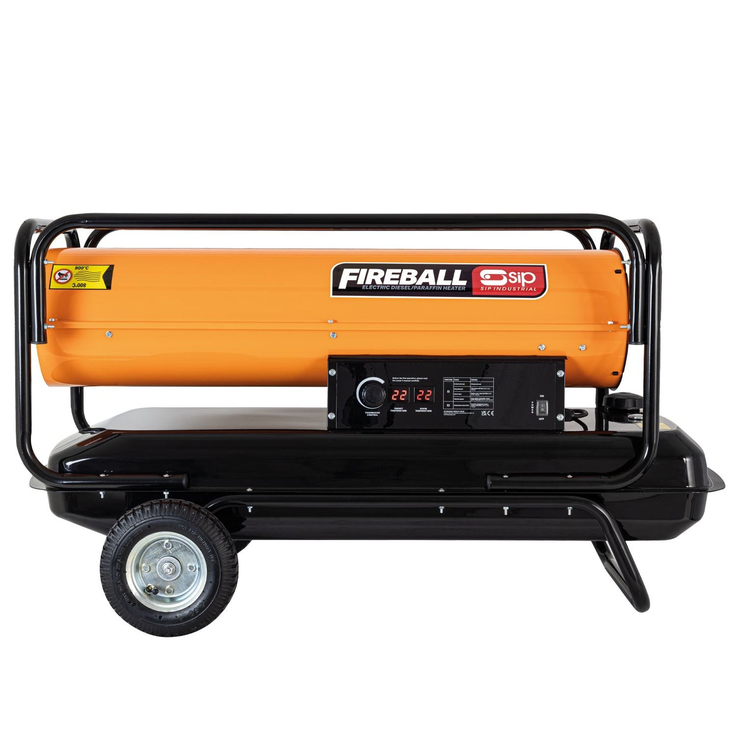 SIP Industrial FIREBALL XD140 Diesel/Paraffin Space Heater