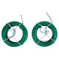 Amtech 2 Piece 50M 0.8mm Plastic Coated Garden Wire Set - U4200