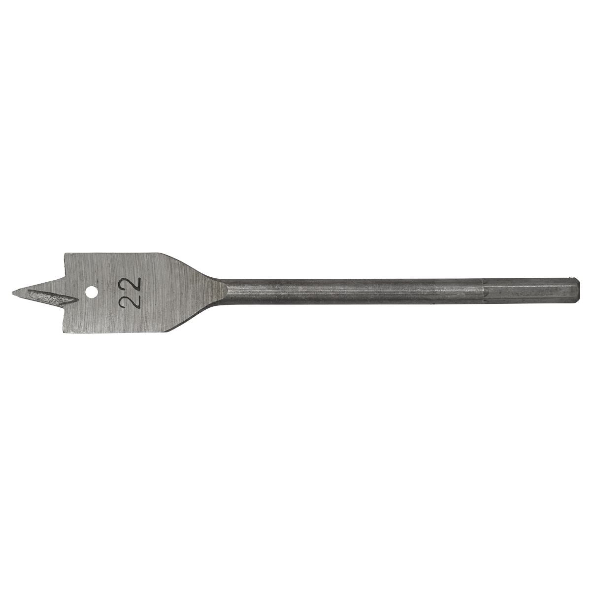 Sealey Flat Wood Bit 22mm x 152mm FWB22