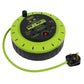 Sealey Cassette Type Cable Reel Green with Thermal Trip 2 x 230V and 2 x USB 10m BCR10G