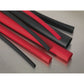 Sealey Heat Shrink Tubing Asstmt 72pc Black & Red Adh Lined 200mm HSTAL72BR