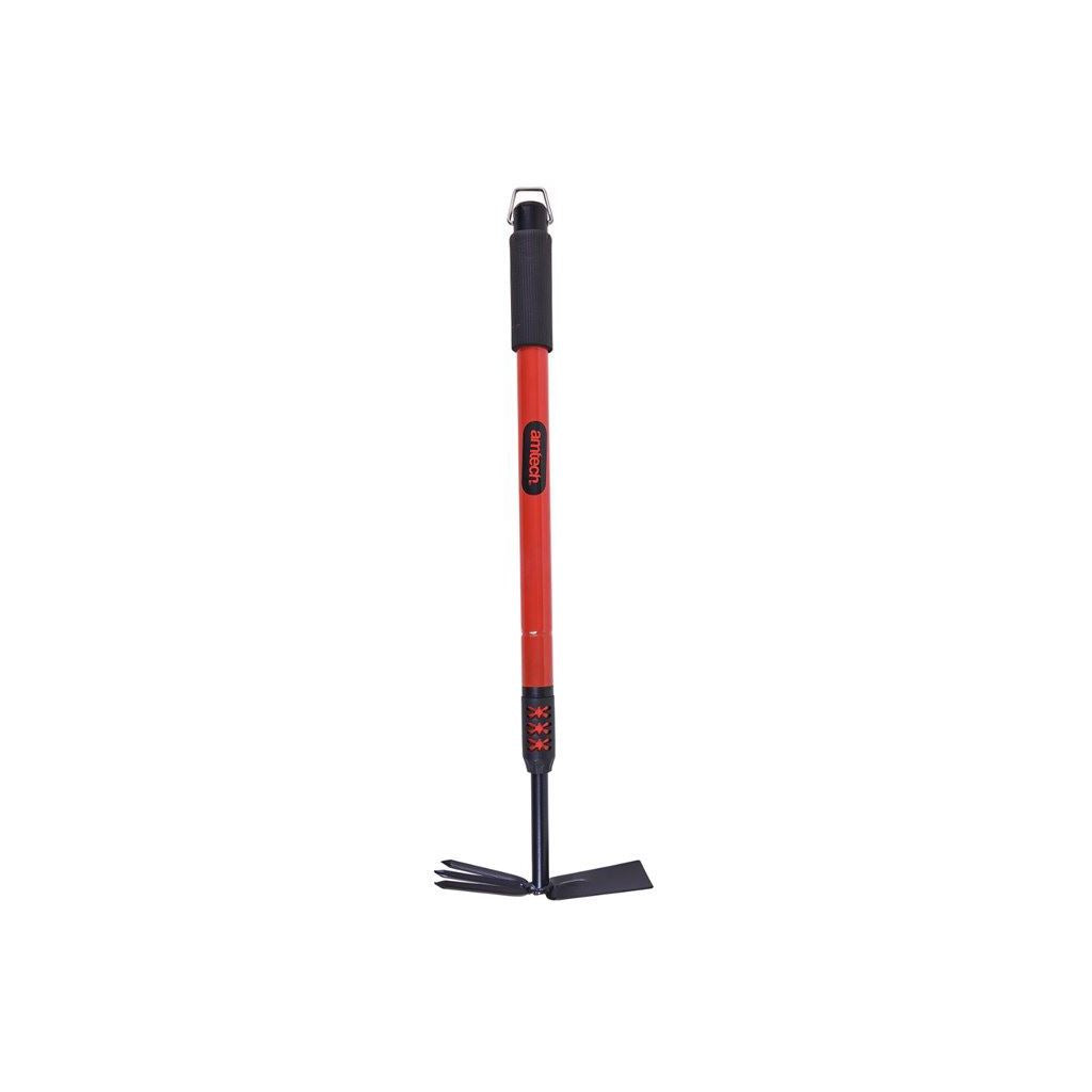 Telescopic Hand Fork & Hoe Cushion Grip Gardening Digging Planting Growing Soil - U1370