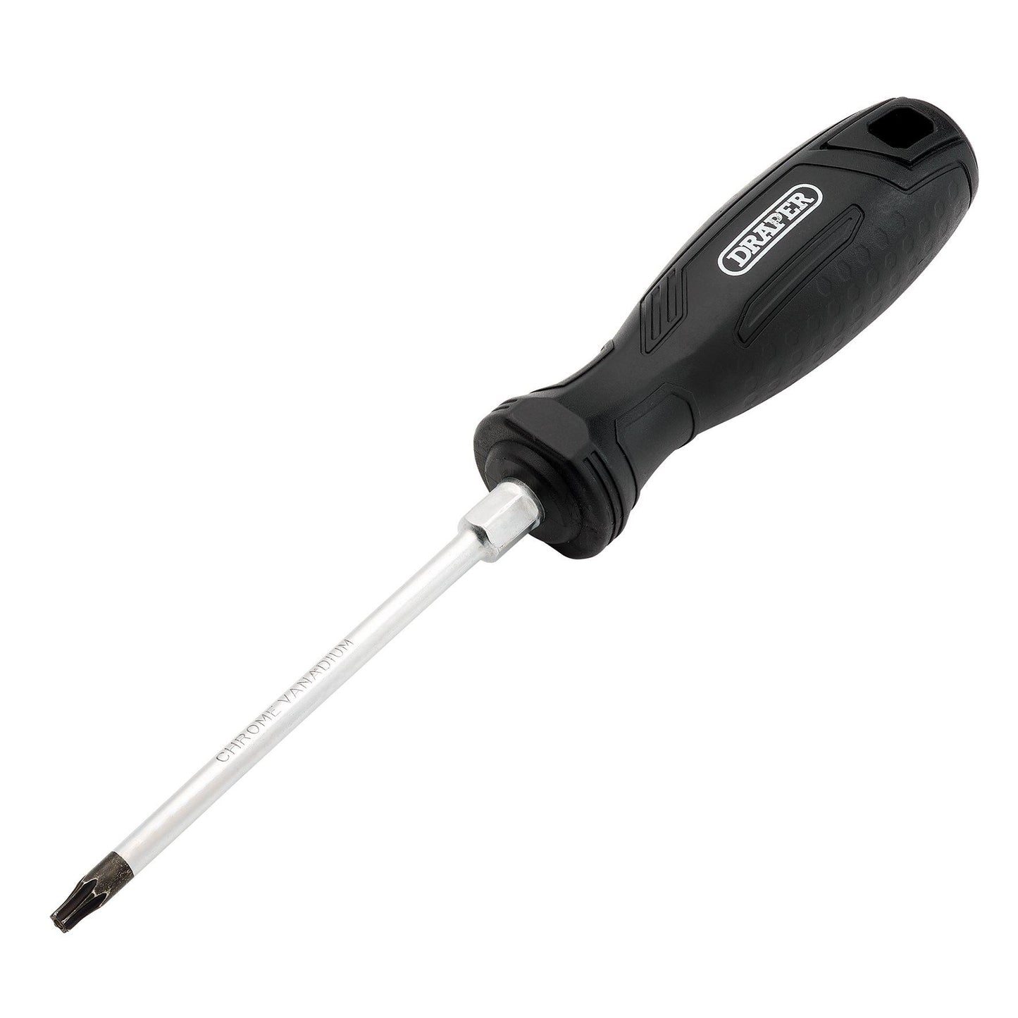 Draper TX-STAR Tamperproof Hard Grip Screwdriver, T20H x 100mm