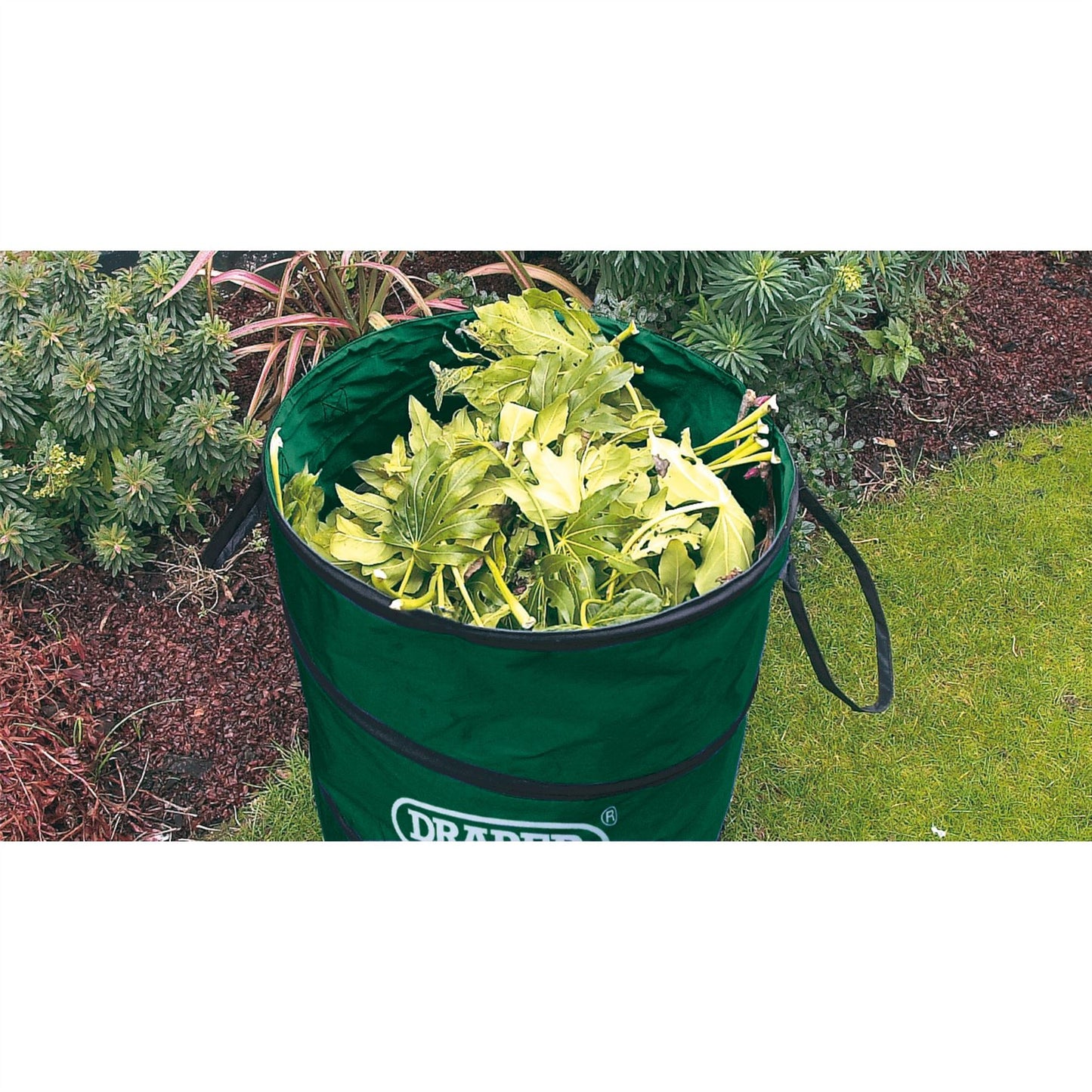 Draper General Purpose Pop Up Garden Waste Tidy Bag Leaves Grass Refuse 175L - 34041