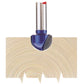 Draper 1/4" Core Box 12.7 x 6.35mm Radius TCT Router Bit [75345]