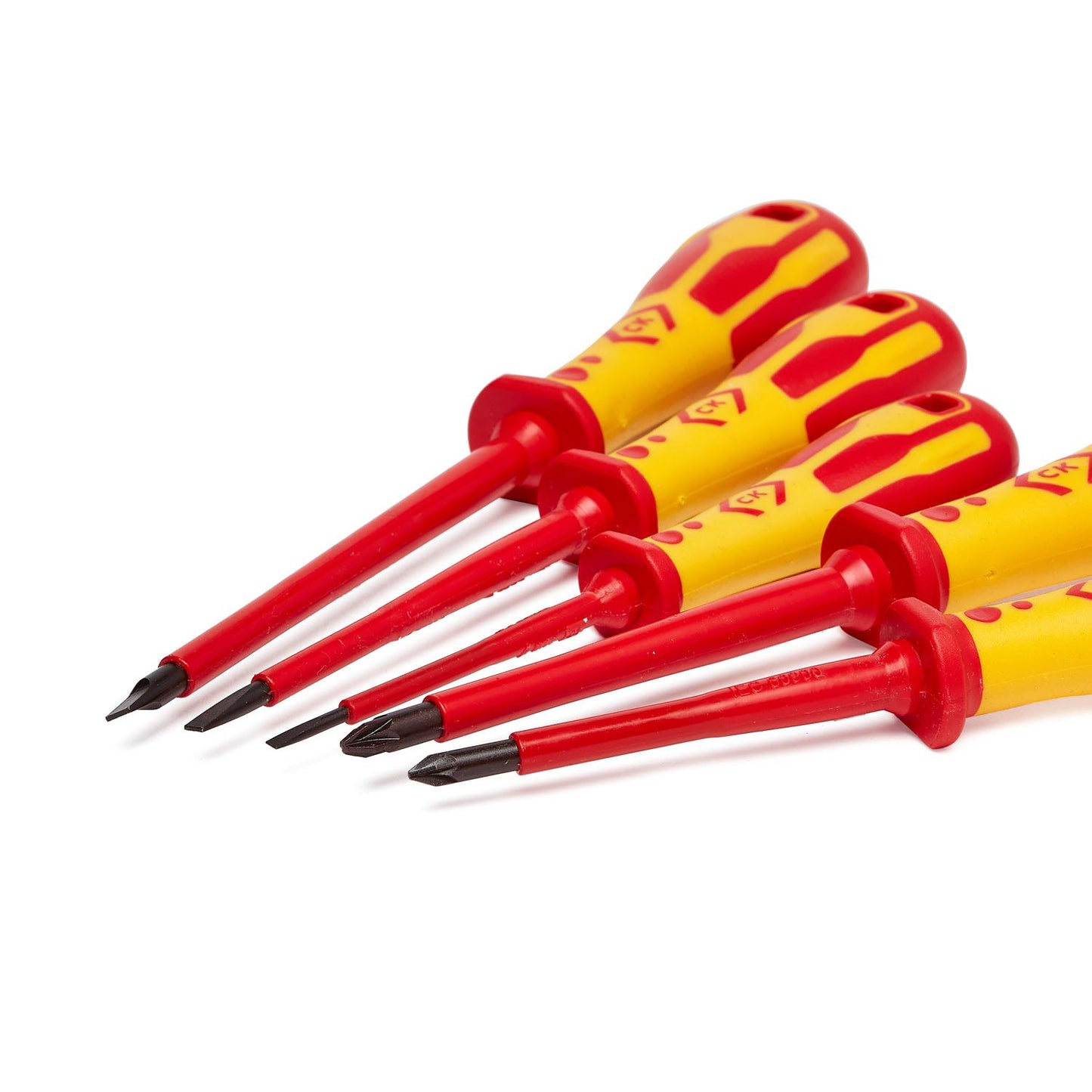 CK Tools DextroVDE Screwdriver Set of 5 PZ/SL T49183D