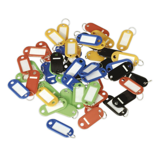 Sealey Key Tag Assortment 50pc SKTAG50