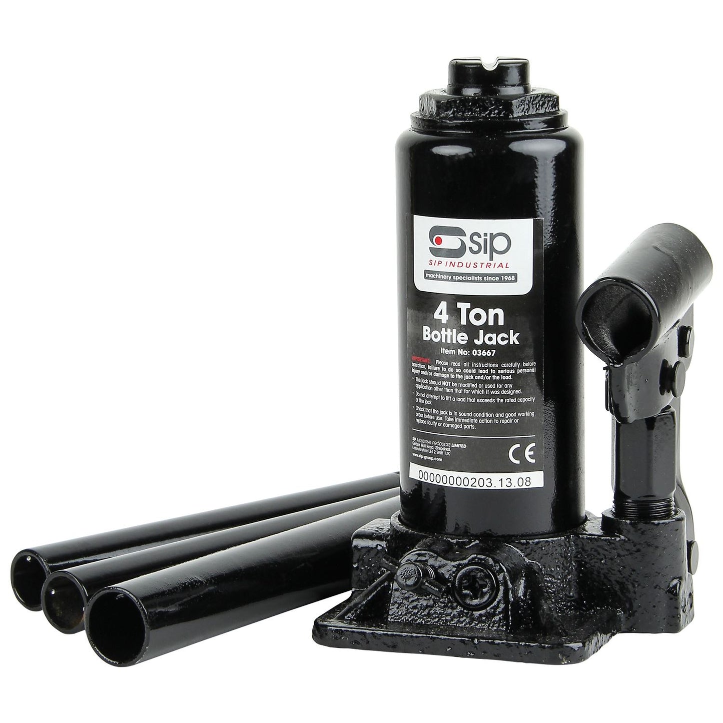 SIP Industrial 4 TON Bottle Jack