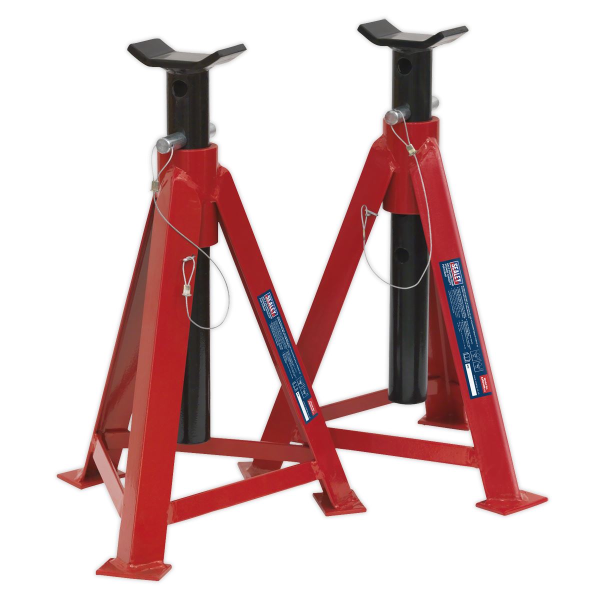 Sealey Axle Stands (Pair) 5 tonne Capacity per Stand AS5000M