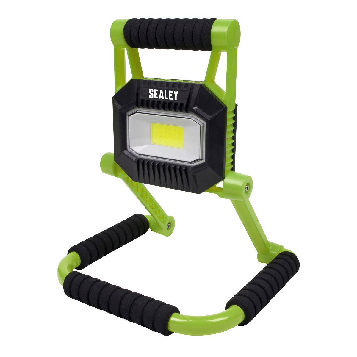 Sealey R/Charge Portable Fold Flat Floodlight 10W COB LED Li-ion LEDFL10W