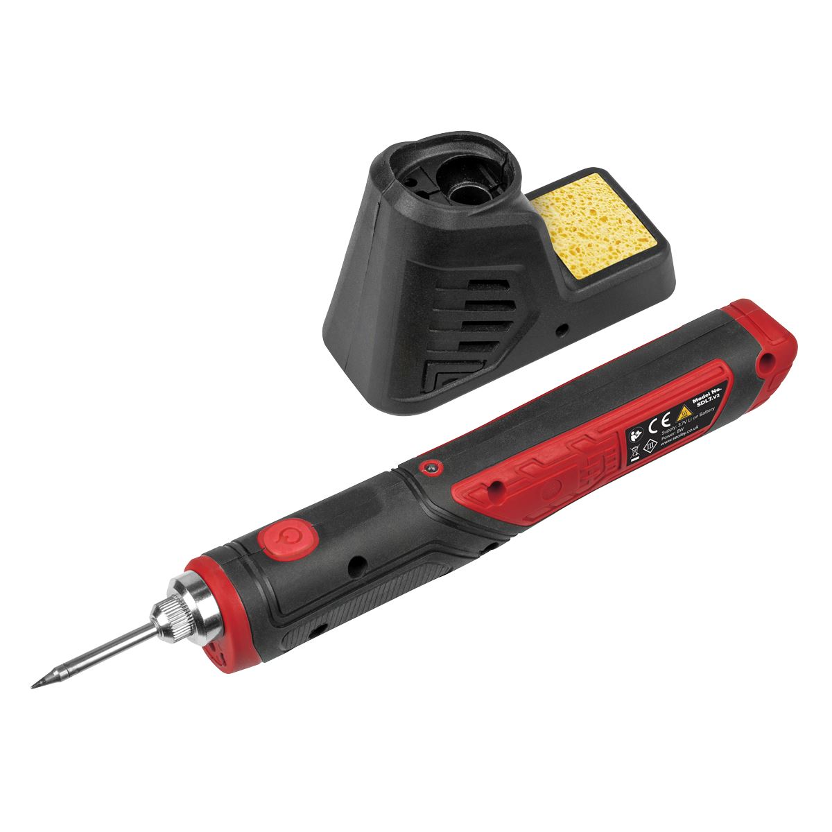 Sealey Soldering Iron Rechargeable 8W Lithium-ion SDL7