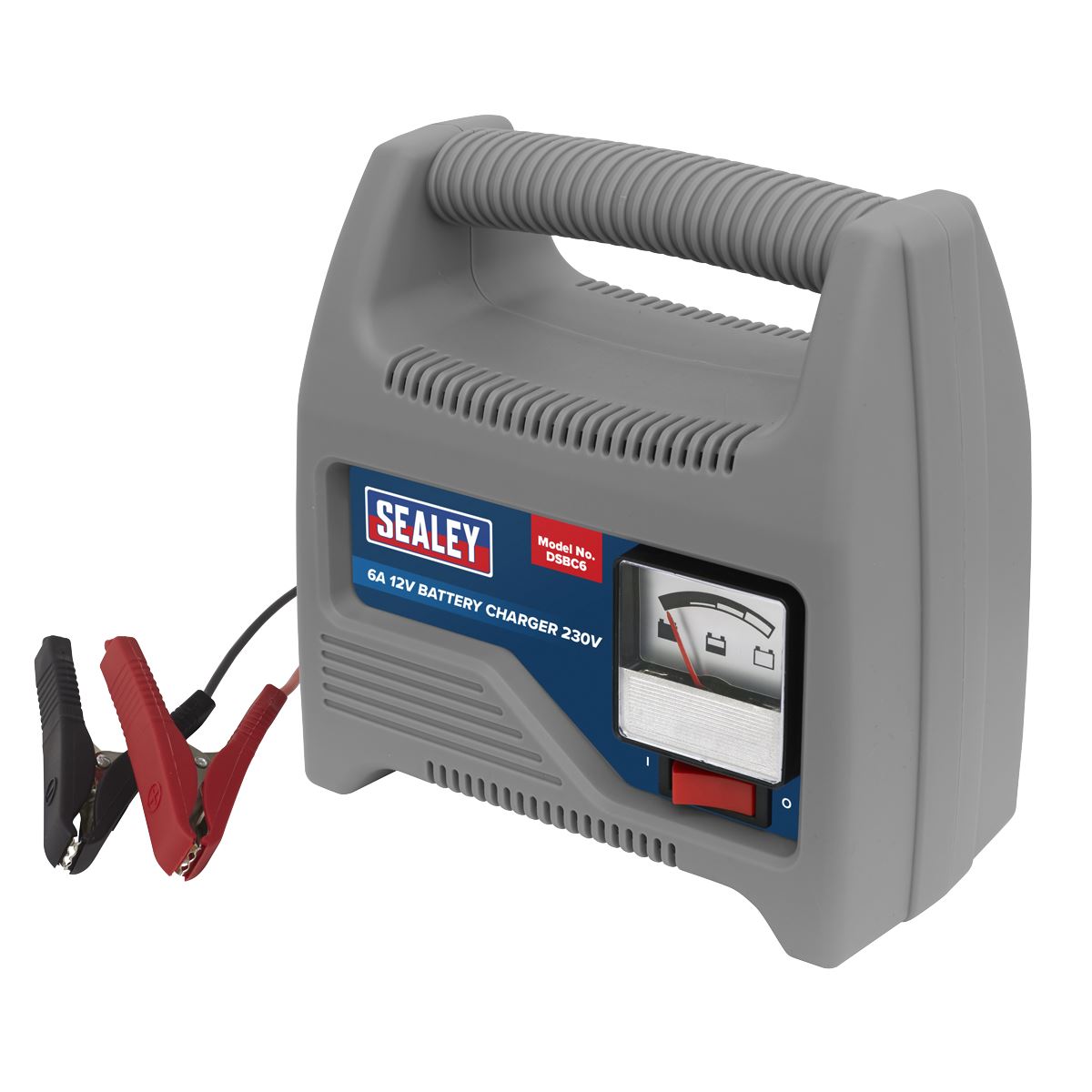 Sealey Battery Charger 12V 6A 230V DSBC6