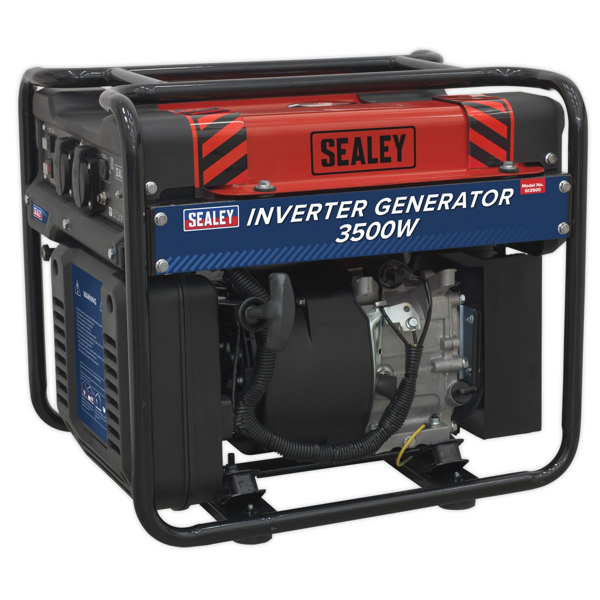 Sealey Inverter Generator 3500W 230V 4-Stroke Engine GI3500