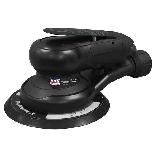 Sealey Premier Air Palm Orbital Sander 6" 150mm Dust-Free SA803