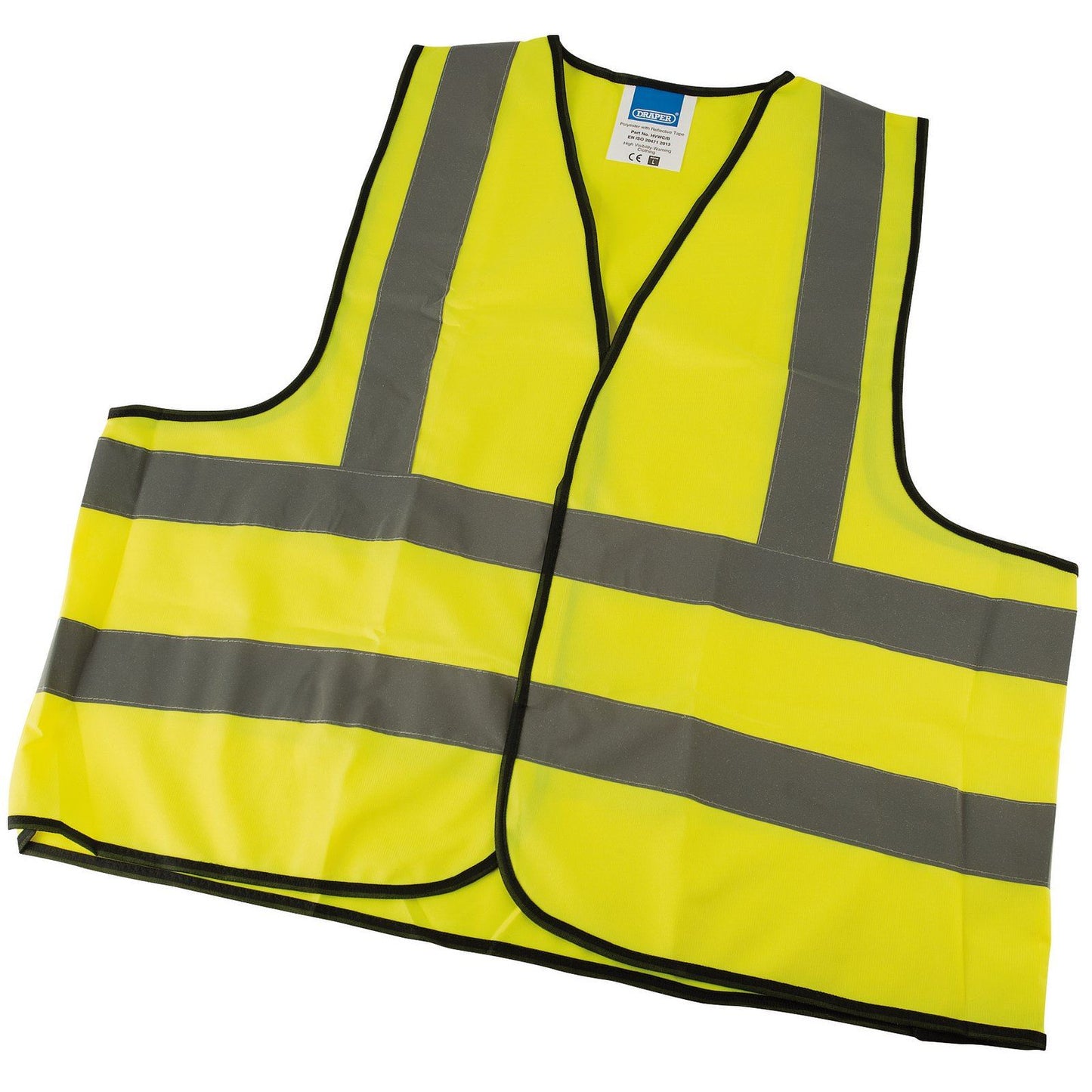 Draper High Visibility Large Traffic Waistcoat to EN471 Class 2L - 73732