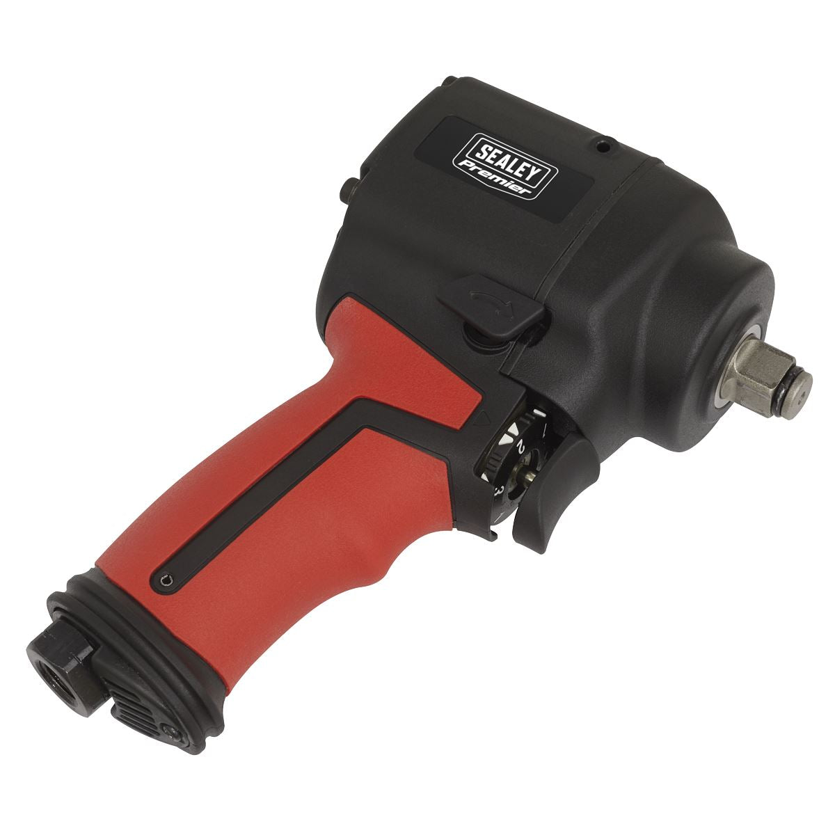 Sealey Air Impact Wrench 1/2"Sq Drive Stubby - Twin Hammer SA6002S