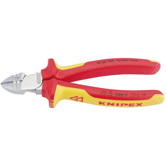 Draper Knipex VDE Fully Insulated Diagonal Wire Strippers and Cutters No.34055